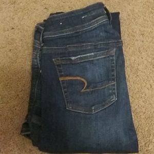AE kickboot jeans size 4